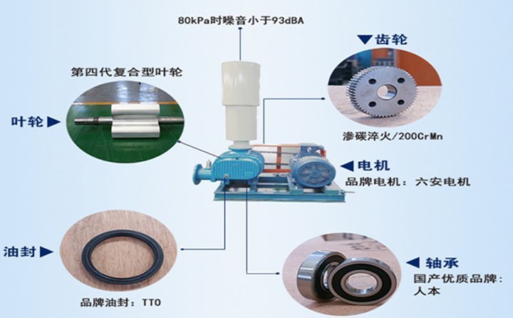 章丘豐源機(jī)械羅茨鼓風(fēng)機(jī)產(chǎn)品結(jié)構(gòu)