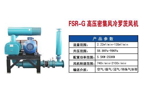 密集型三葉羅茨鼓風機主要技術參數